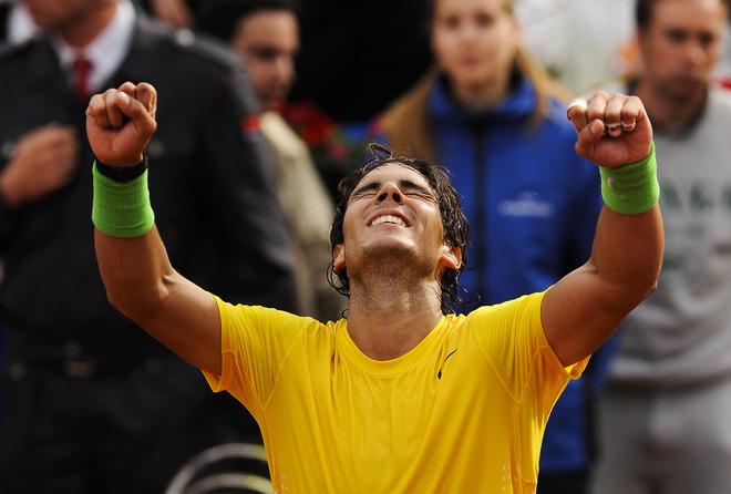 Madrid: Nadal ganó y será rival de Del Potro