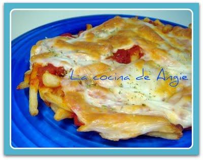 PIZZA DE PATATAS FRITAS