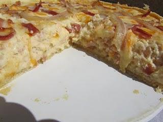 QUICHE DE CROQUE-PIZZA