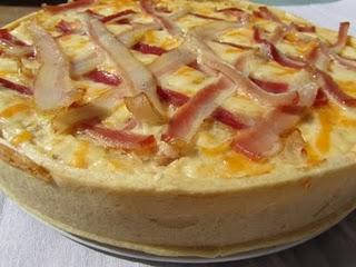 QUICHE DE CROQUE-PIZZA