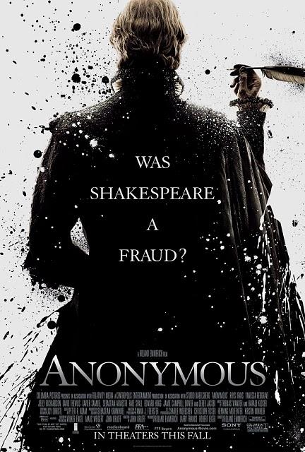 ¿Y si Shakespeare fuera un fraude? Póster de Anonymous