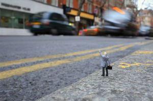 Little People y el caracol.
