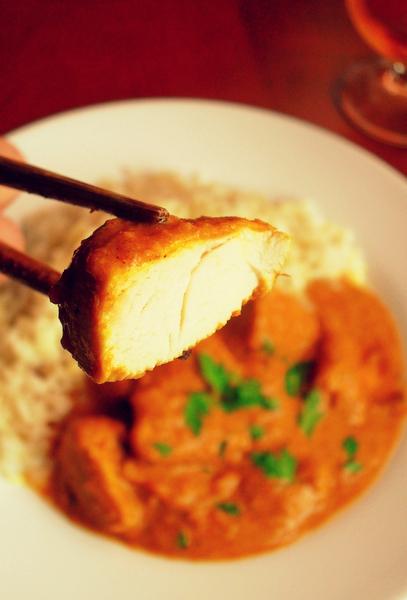 Pollo estilo tikka masala