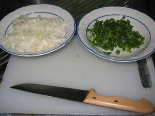 Pastel de arroz con berenjena