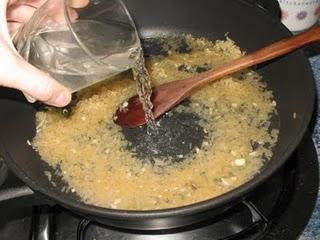 Pastel de arroz con berenjena