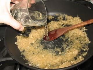 Pastel de arroz con berenjena