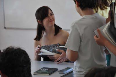 Ana Pomares en el Colegio El Limonar de El Palmar - Murcia