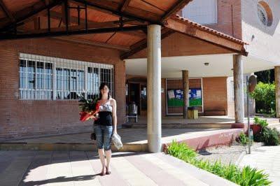 Ana Pomares en el Colegio El Limonar de El Palmar - Murcia