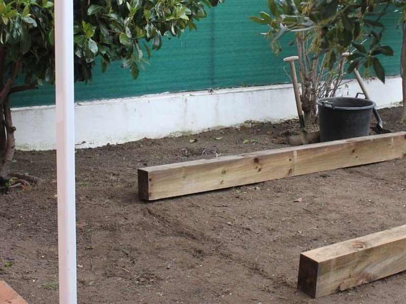 Jardín de mínimo mantenimiento