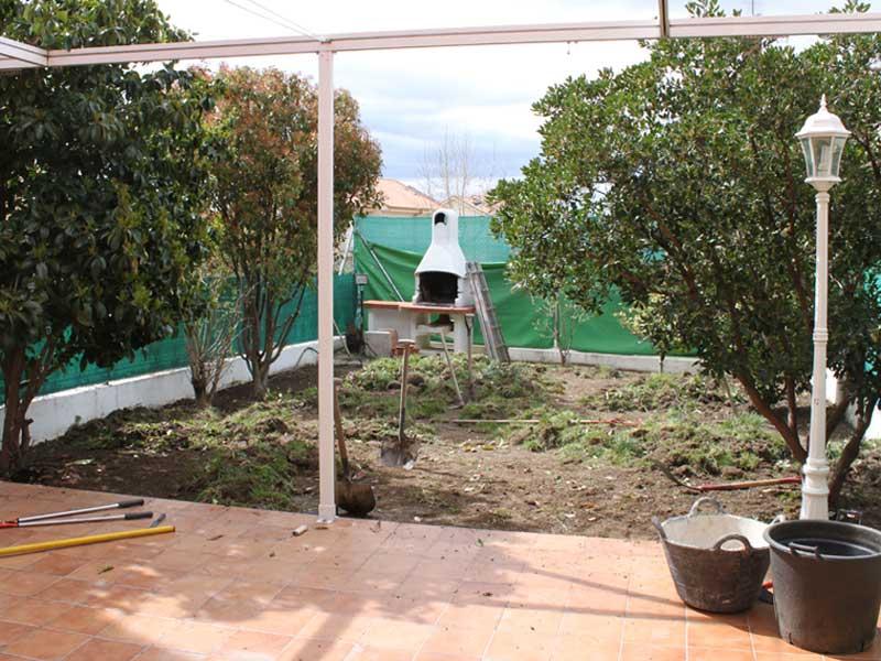 Jardín de mínimo mantenimiento
