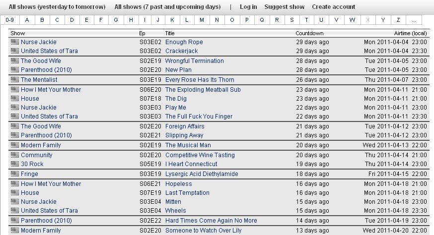 Tvcountdown.com ¿Cuanto falta?