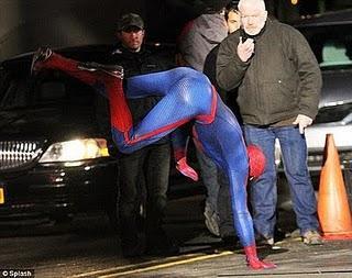 THE AMAZING SPIDER-MAN: VIDEO Y FOTOS DEL RODAJE