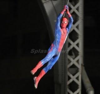 THE AMAZING SPIDER-MAN: VIDEO Y FOTOS DEL RODAJE