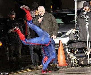 THE AMAZING SPIDER-MAN: VIDEO Y FOTOS DEL RODAJE