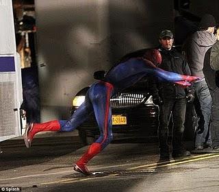 THE AMAZING SPIDER-MAN: VIDEO Y FOTOS DEL RODAJE