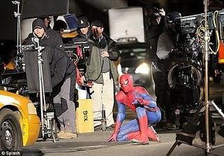 THE AMAZING SPIDER-MAN: VIDEO Y FOTOS DEL RODAJE