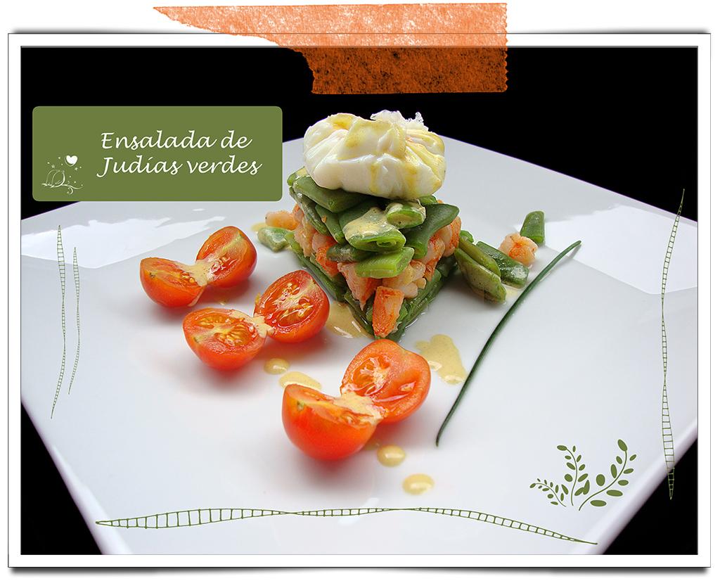 Ensaladas I – Ensalada de Judías con Vinagreta de Mostaza