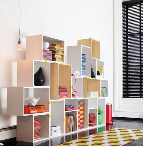 La sugerencia de Jose: Mueble de cajas y clips
