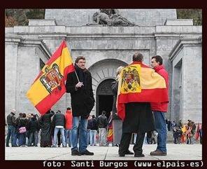 Fascistas en El Valle de los Caídos