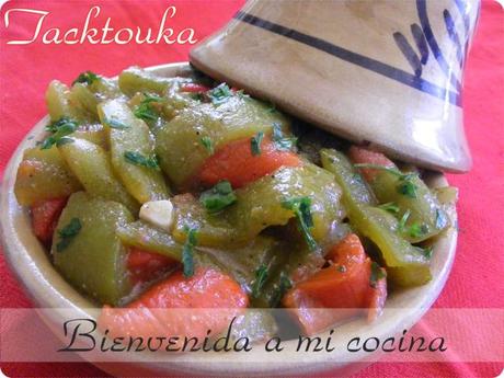 Tacktouka, ensalada de pimientos tradicional