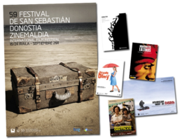 Una maleta protagoniza el cartel oficial del Festival de San Sebastián