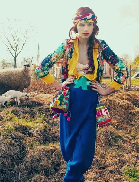 Tendencia: Folk technicolor