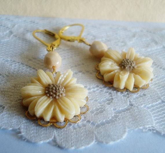 PENDIENTES SUNFLOWERS