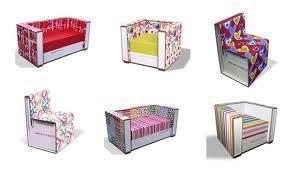 Sillones y Sillas de Cartón