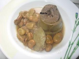 Habas con Alcahuciles