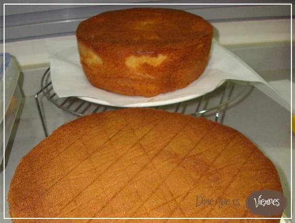Bizcocho tipo MSC {Madeira Sponge Cake}