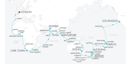 vuelta al mundo en crucero