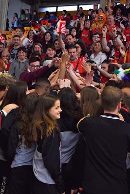 Galería de clics del Uni Girona-Cadí La Seu (semifinales de la Copa de la Reina de Vitoria)