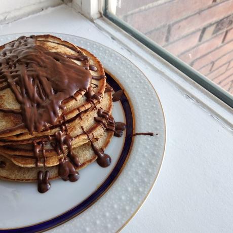 Pancakes integrales ¡Los mejores que he hecho!