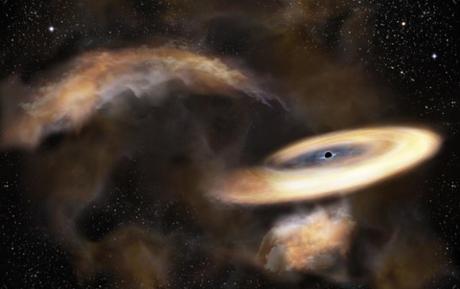 En nuestra galaxia existe otro agujero negro de unas 30.000 masas solares