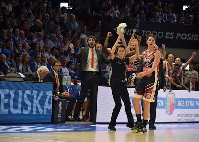 Galería de clics del Uni Girona-Perfumerías Avenida (final de la Copa de la Reina de Vitoria)