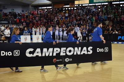 Galería de clics del Uni Girona-Perfumerías Avenida (final de la Copa de la Reina de Vitoria)