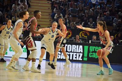 Galería de clics del Uni Girona-Perfumerías Avenida (final de la Copa de la Reina de Vitoria)