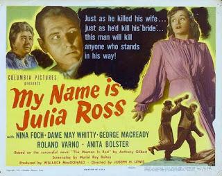 MI NOMBRE ES JULIA ROSS (My Name is Julia Ross) (USA, 1945) Intriga, Suspense