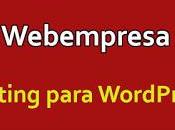 Webempresa: hosting bueno para WordPress