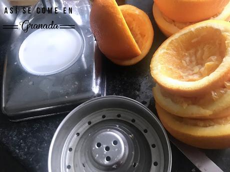 Brazo de naranja portugués