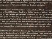 Shadowspear cambia codex MEC: Arrasadores Marines Caos