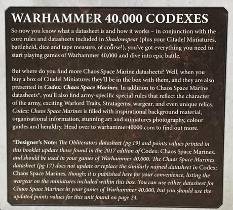 Shadowspear cambia el codex MEC: Arrasadores y Marines del Caos