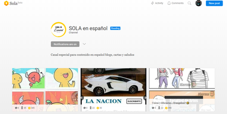 Unete a SOLA, la red social contra el aburrimiento y te recompensa con ethereum.