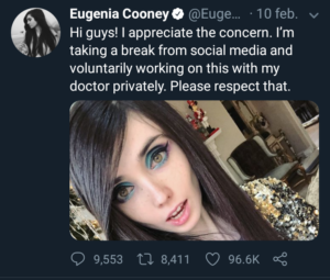 Teoría conspirativa : Eugenia Cooney