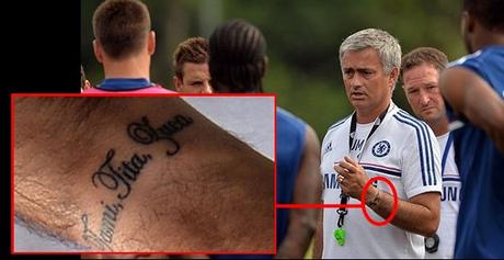 Hasta Mourinho se ha apuntado al tema de tatuarse.