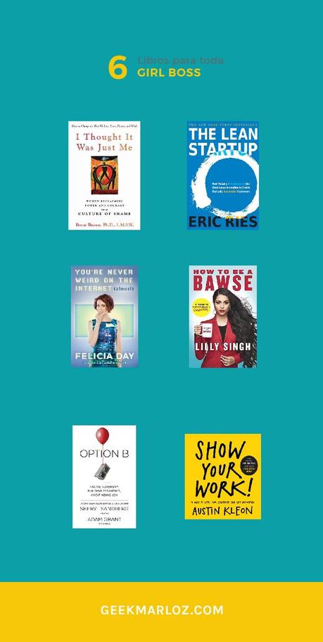 6 libros para toda Girl Boss