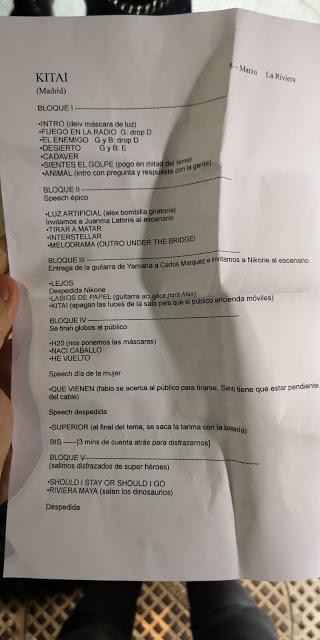 KITAI (2019) La Riviera. Madrid KITAI (2019) La Riviera. Madrid