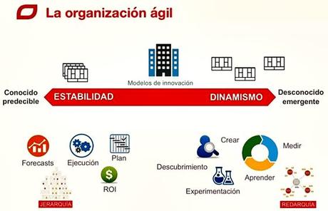 La nueva arquitectura organizativa: Estructura dual, agilidad y redarquía.