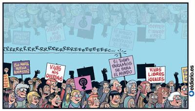 Precampaña electoral y la marea feminista que conquistó las calles.