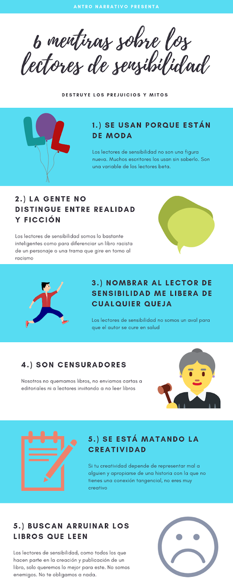 6 mentiras y mitos sobre los lectores de sensibilidad